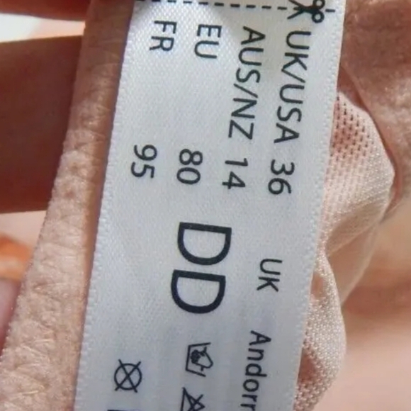 Panache Andorra Non Wire Full Cup Lace Unlined Bra - Picture 3 of 4